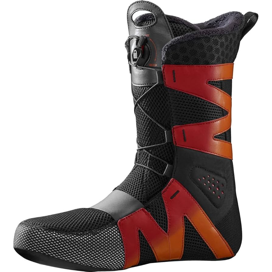 SALOMON スノーボードブーツ HI FI RED Salomon Snowboards Hi Fi Snowboard Boot - Men's Red/Black